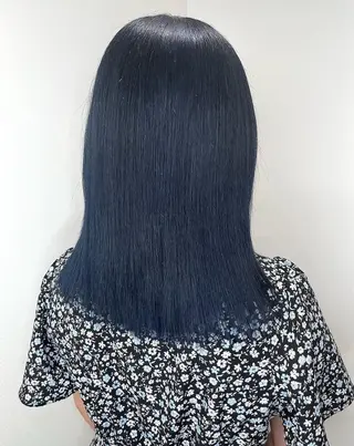 ミディアム RIO🩶NEXT/ エクステ/ハイトーンのヘアスタイル