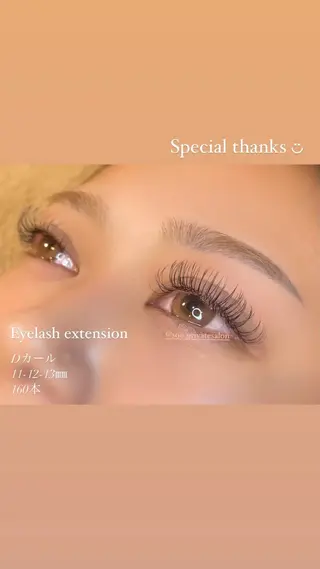 マツエク・マツパ private salon SOU所属・ﾄｰﾀﾙｾﾗﾋﾟｽﾄ MANAのマツエク・マツパデザイン