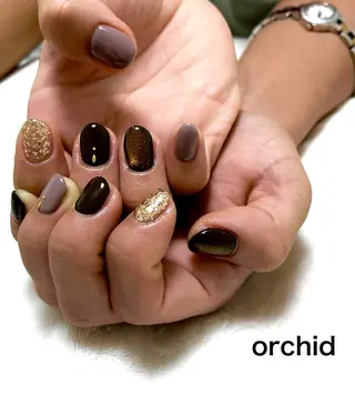 ネイル orchid ♡オーキッドのネイルデザイン