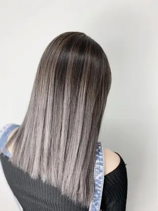 ロング カラー ヘアアレンジ メンズ ブリーチ特化型✂️ ハイトーンカラー👨のヘアスタイル