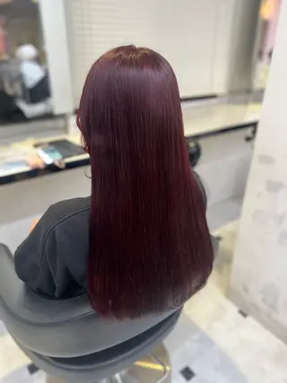 ロング カラー ヘアアレンジ 🥀レイヤー×ハイト ーントレンドヘア🥀のヘアスタイル