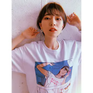 ショート カラー Fuuu《フゥ》所属・シノザキ シンゴのヘアスタイル