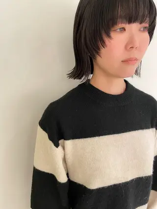 ミディアム ショート/ボブ/ 吉祥寺/ryoのヘアスタイル