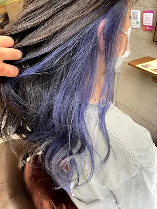 ロング カラー hair make ERTE所属・ヘアーメイクエルテ 六甲アイランド　宮田のヘアスタイル