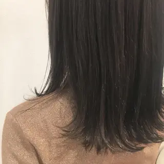 セミロング カラー 宮内 真乃のヘアスタイル