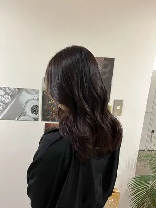 セミロング 🟡ひろの/ツヤ カラー/髪質改善🟡のヘアスタイル