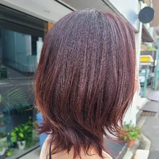 ミディアム カラー ヘアアレンジ terra✂️川嶋 大輔のヘアスタイル