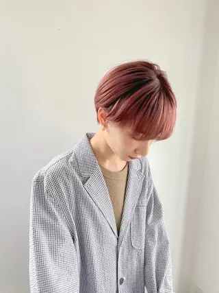 ショート カラー Takuma Suzuki中目黒のヘアスタイル