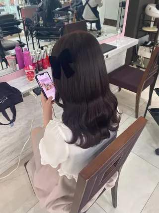 カラー euphoria +n 池袋サンシャイン通り所属・euphoria みい♡のヘアスタイル
