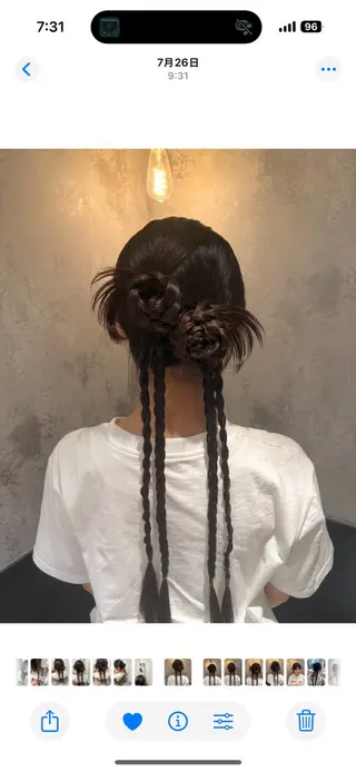 ロング 韓国カラー/アレンジ /りんか🎀横浜のヘアスタイル