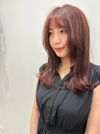 ロング カラー パーマ ⭐️ボブ/ショート りゅうしんのヘアスタイル