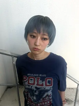 ショート tenn所属・小長谷 夕菜のヘアスタイル