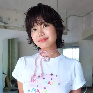 ショート SESSION所属・佐藤 しずくのヘアスタイル