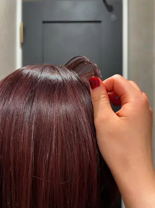 ミディアム カラー 🌷暖色カラー /Mina/渋谷🌷のヘアスタイル