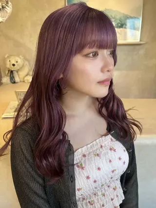 ロング カラー Bërg所属・Bërg mimi ‎ ౨ৎ⋆のヘアスタイル