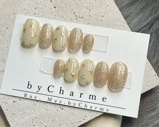 ネイル Ray. ちゅるん系ニュアンスのネイルデザイン