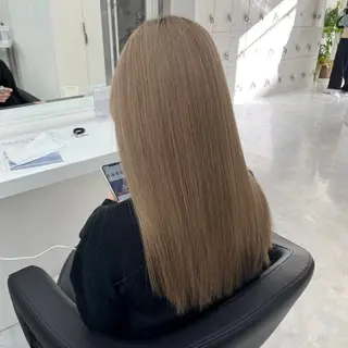 カラー うる艶透明感🌼 まなかのヘアスタイル