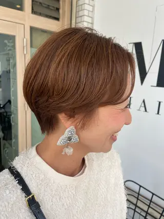 ショート ミューズ一社所属・せ らのヘアスタイル