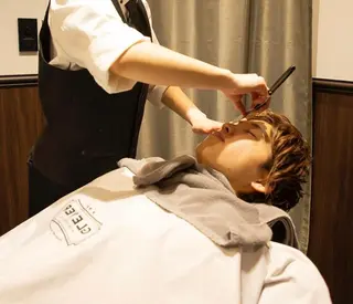 メンズ LAVIE NEW STANDARD BARBER 五反田店所属・かみがひら なぎさのヘアスタイル