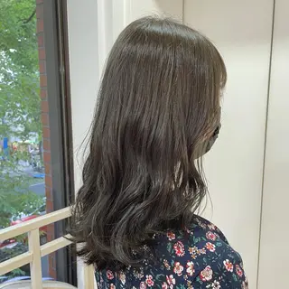 セミロング カラー TRENCH 自由が丘所属・TRENCH　相澤 果歩のヘアスタイル