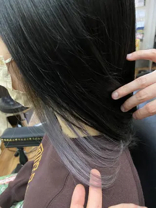 ミディアム カラー GOLD BLACK所属・究極の艶髪! 艶神!大矢祥央のヘアスタイル