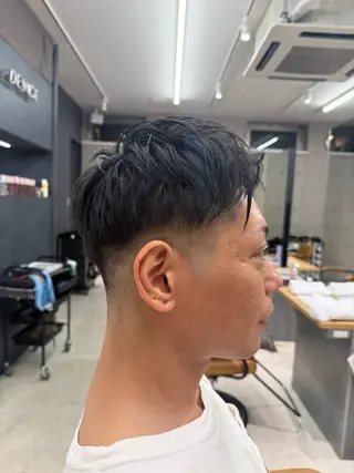 ショート メンズ 知念 夢華のヘアスタイル