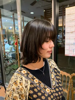 ミディアム 加藤 凌のヘアスタイル