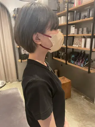 ショート 上村 颯のヘアスタイル