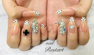 ロング nail Restart所属・Restart YURIのネイルデザイン