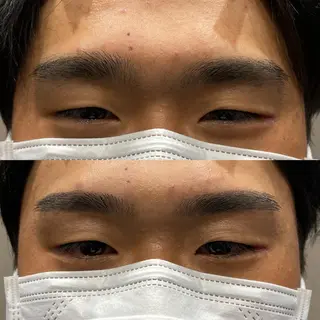 アイブロウ 山﨑 燦人のヘアスタイル