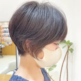 ショート カラー 宮本 聖希のヘアスタイル