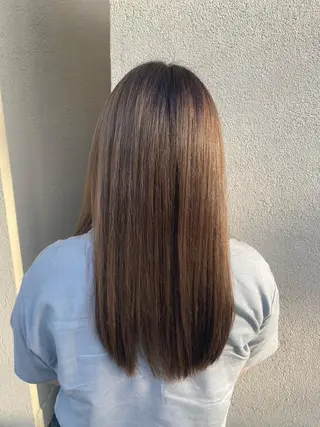 カラー 竹添 有梨沙のヘアスタイル