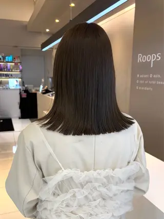 セミロング カラー マツエクモデル募集中 /表参道/宇佐見綾花のマツエク・マツパデザイン