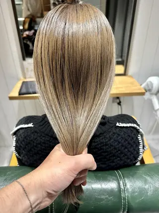 ロング カラー arts茅ヶ崎 エリアNO1髪質改善のヘアスタイル