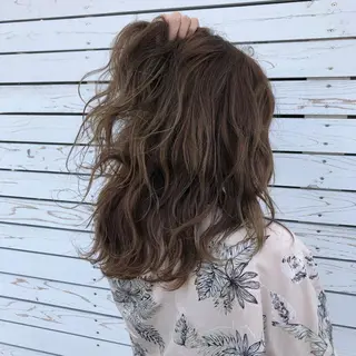 ロング カラー ヘアアレンジ CREAPY所属・CREAPY　日向野 利菜のヘアスタイル