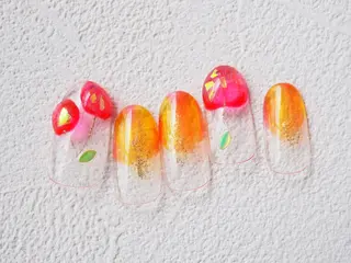 ネイル トップネイリスト Ribbon立川店のネイルデザイン