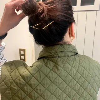 カラー 【pejite】 Hinanoのヘアスタイル