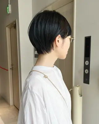 ショート カラー kawai rihoのヘアスタイル