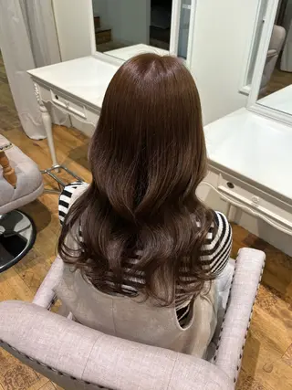 ロング カラー madoka/ カラーモデル🧦のヘアスタイル