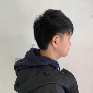 ショート メンズ 似合わせカットカラー ♡佐藤捺美のヘアスタイル