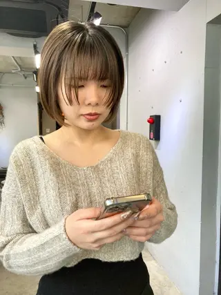 ショート 新井 広樹のヘアスタイル