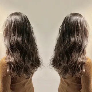 ロング カラー パーマ ヘアアレンジ tocca所属・毎月通える価格♪ 杉本真基のヘアスタイル