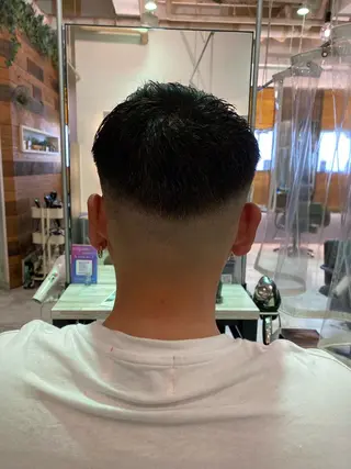 ショート メンズ 佐々木 雪菜のヘアスタイル