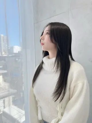 ロング カラー 小顔ショート🌿 Say.石川葵のヘアスタイル