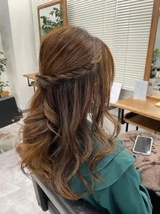 ミディアム OGAWA HIROKIのヘアスタイル