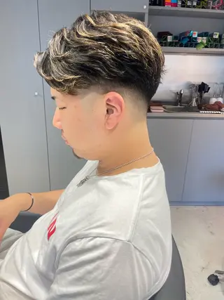 ショート カラー パーマ ヘアアレンジ キッズ ネイル マツエク・マツパ アイブロウ メンズ特化 しゅうへいのヘアスタイル