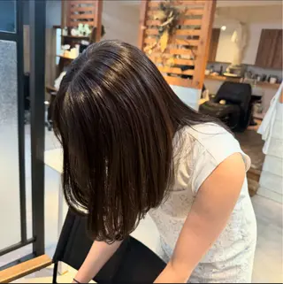 カラー Revie  hair所属・Hiyori/透明感 矢場町/栄のヘアスタイル