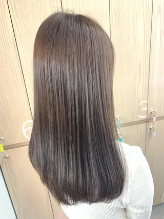 セミロング カラー Silk-lei【銀座店】所属・銀座/美髪縮毛矯正 /髪質改善/山本翔華のヘアスタイル