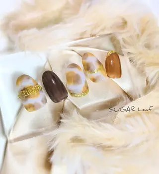 ネイル SUGAR Leafのネイルデザイン