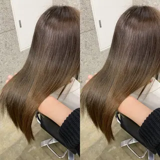 ロング WERULE pivot cross店所属・髪質改善/岡崎 亮のヘアスタイル